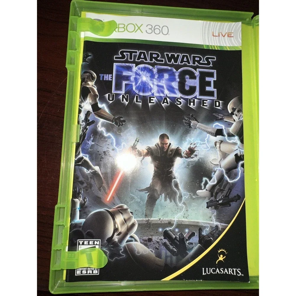 Star Wars The Force Unleashed II 2 (Microsoft Xbox 360) CIB w/ Manual & DIsc